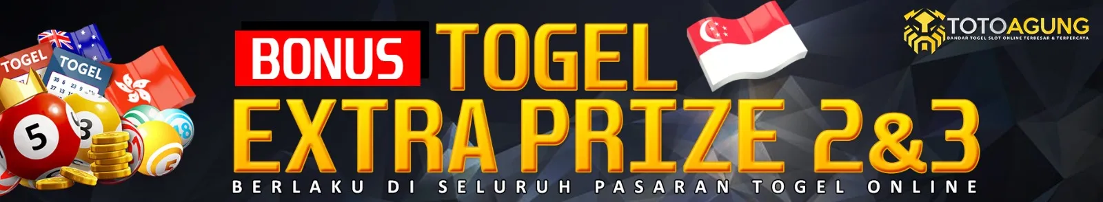 Bonus Togel Extra 4D Prize 2 dan 3